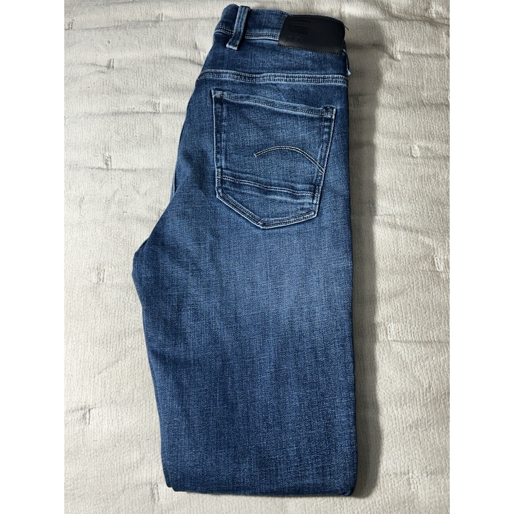 G-STAR RAW Kafey Ultra High Skinny Jeans Women's 26/32 Dark Wash Stretch Denim - Picture 2 of 16